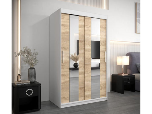 Dekonao Sliding Door Wardrobe 200/120/62 2 Doors White/Dekonao BQAK00570