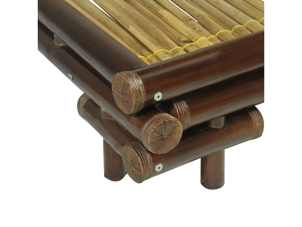 Dekonao Dark Brown Bed Frame 140x200 cm WHTX49423