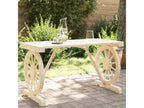 Garden table 115x55x65 cm solid fir wood BOGT37275