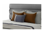 Nobellea grey fabric designer bed - 4 sizes - 160x200 APHV34259