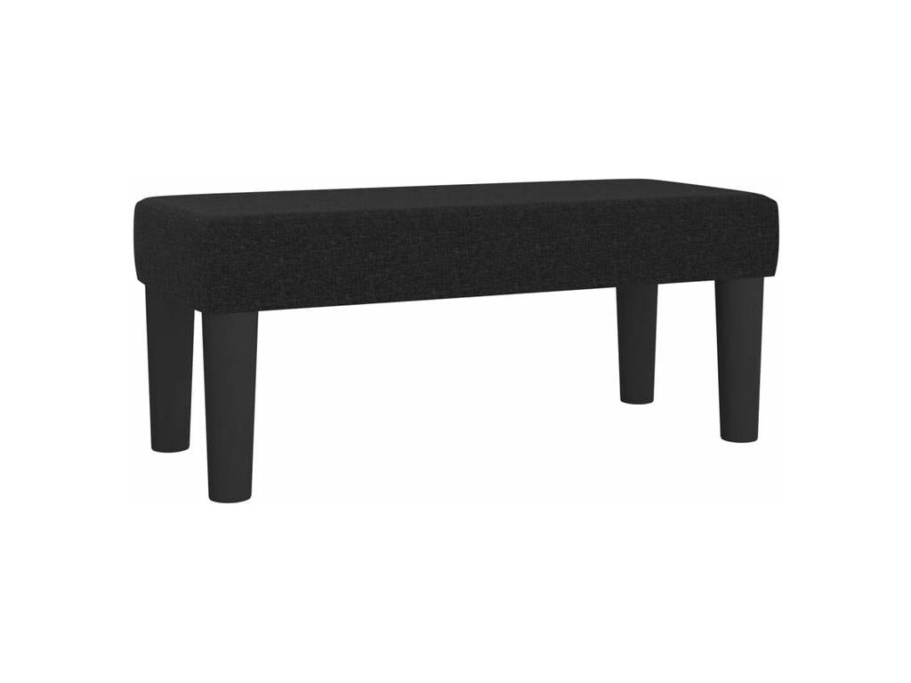 Nobellea bed base with black 90x200 mattress, fabric ZUBS13015