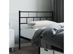 Black metal headboard 90cm FRKZ33801