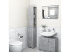 Bathroom cabinet, concrete grey, 25x25x170 CZEP30366