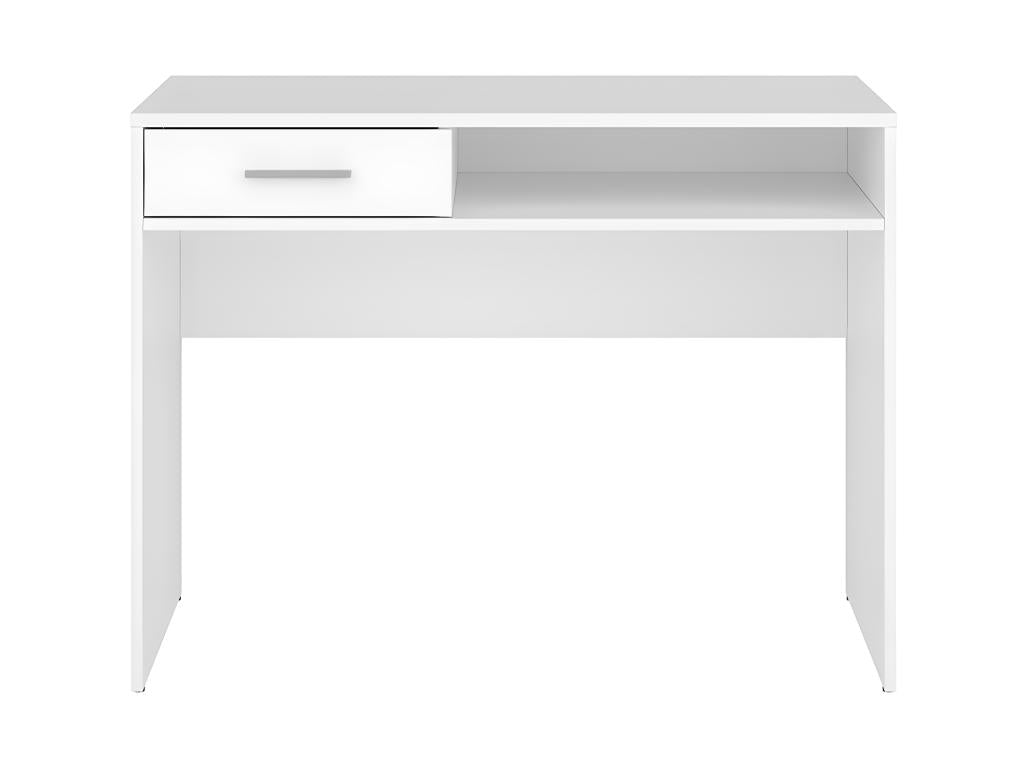 Dekonao White 1-Drawer Desk QNPI02834