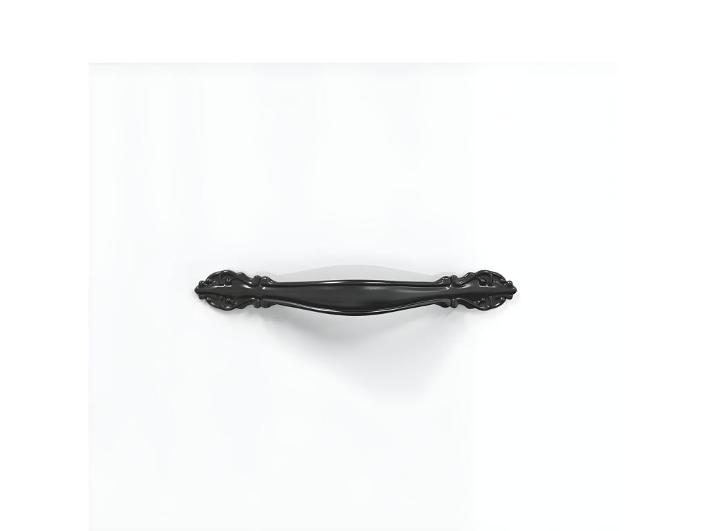 High-gloss white bedside table 40x40x66 cm engineered wood VEOW65812