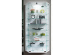 Dekonao wall-mounted display case, hanging display case, wall-mounted display case, glass display case, Benila XL white NHWQ77896