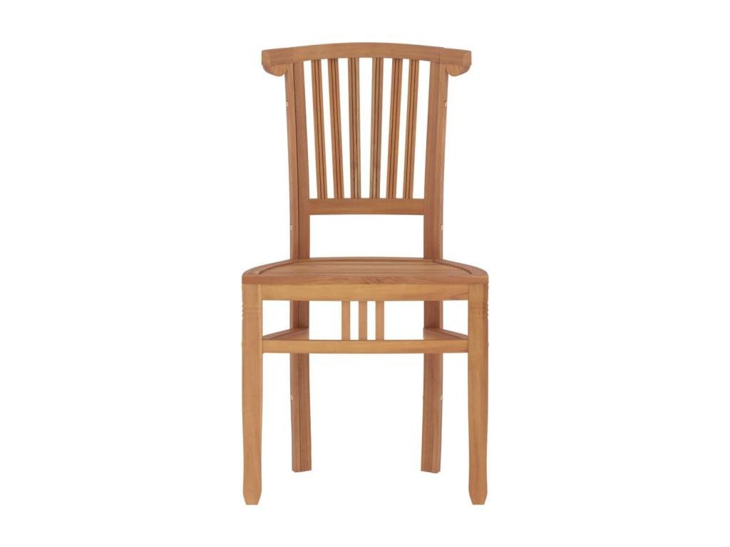 7-piece garden dining set, solid teak wood, EIFQ60734