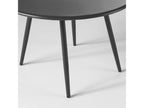 Round grey metal coffee table - Dekonao FKSE96144