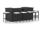 Black resin bar cabinet 100x50x105 cm 02 0014507 HMLA29210