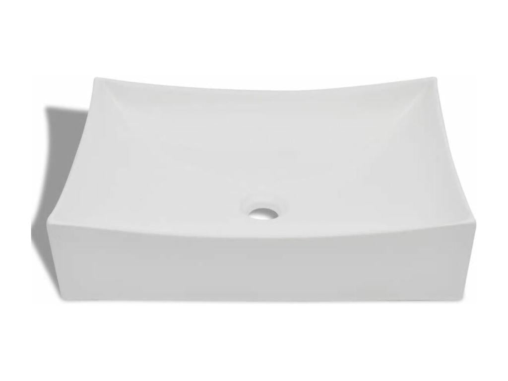 White bathroom sink 65.5x39x14 cm 02 0002493 ZCUA00698