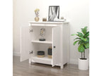 White sideboard 70x35x80 cm solid pine wood VZTN38772