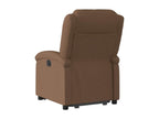 Brown Fabric Reclining Armchair TQNO33523
