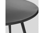Round grey metal coffee table - Dekonao FKSE96144