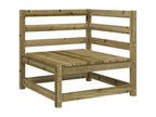 5-piece garden furniture set, impregnated pine wood CYXZ35386