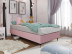 Continental bed Nobellea 108 Continental Single Pink 90x200 Tapestry 90x200x47cm IIUB64605