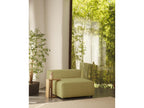 Nobellea green corduroy armchair 110x90cm DJLQ86272