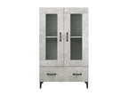 Concrete Grey Buffet 70x31x115 cm Engineered Wood FUJV19218