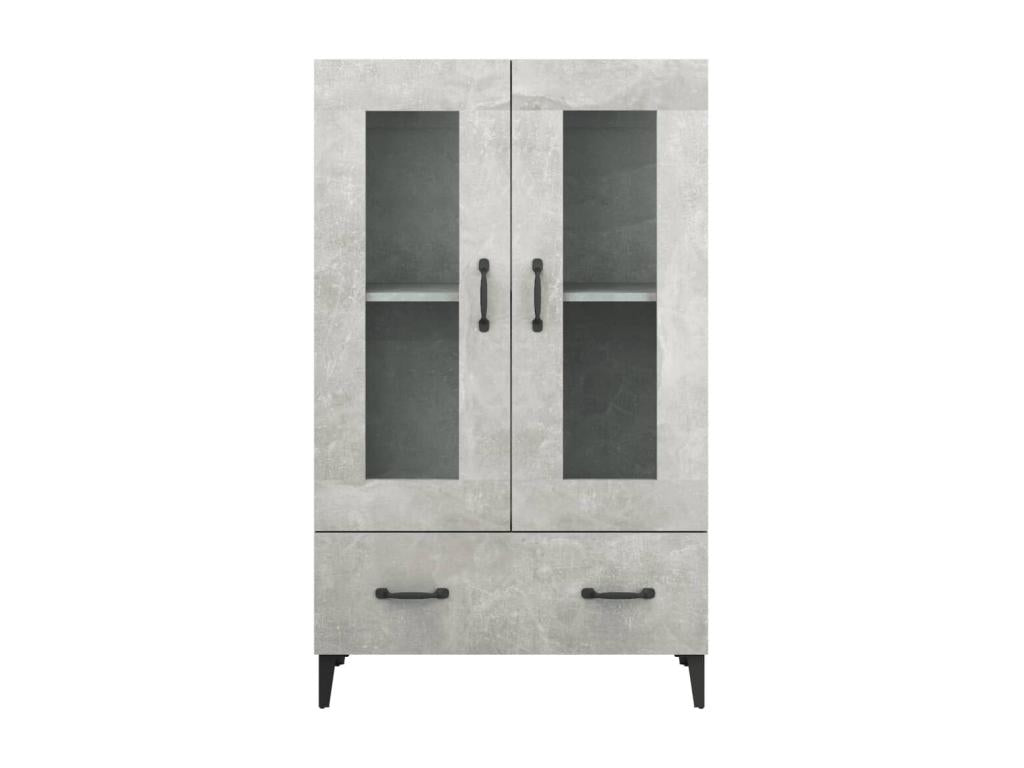 Concrete Grey Buffet 70x31x115 cm Engineered Wood FUJV19218