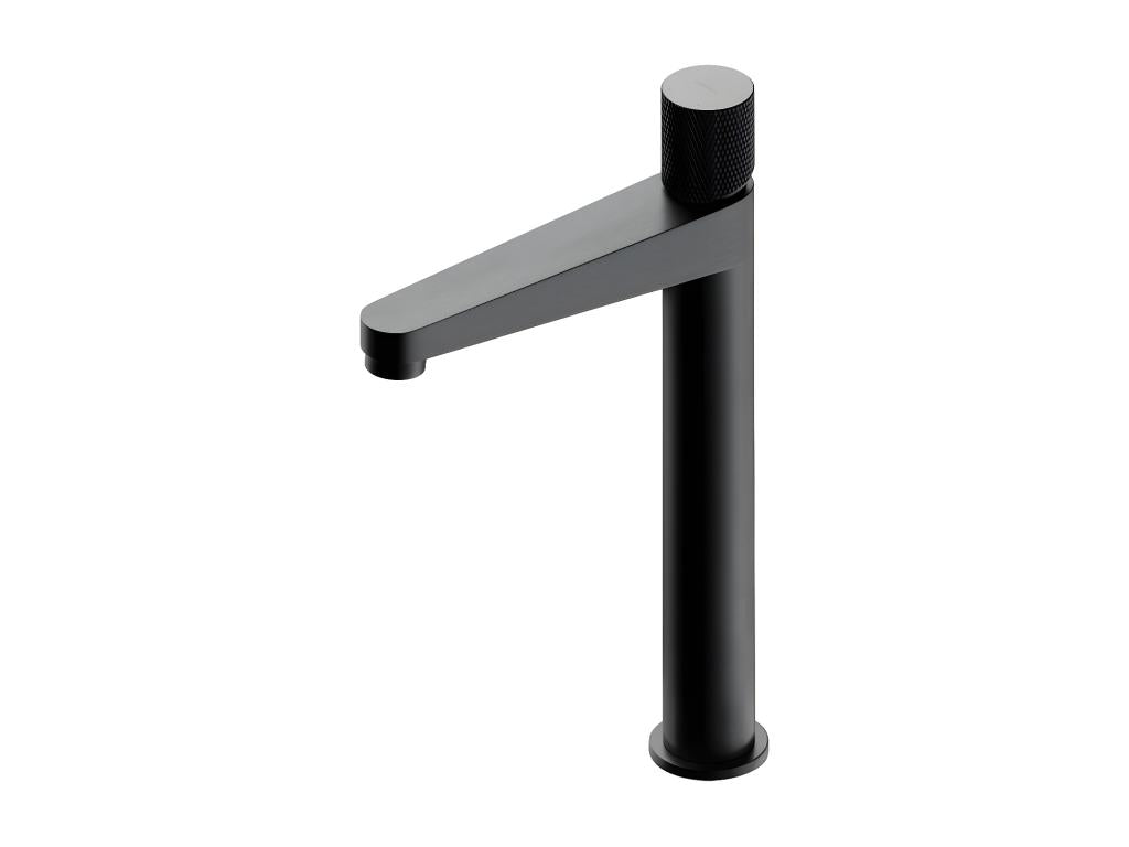 High Contour Basin Mixer Tap 31cm Anthracite Colour UBJD08069