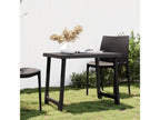 Nobellea - Anthracite camping table 79x56x64 cm PP wood look FEON14874