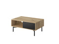 FLOW FL102 Coffee Table 102x68x46 Cream / Black LDRD94704