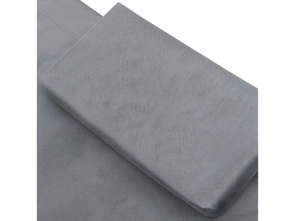 Grey Garden Bed 200x90 cm Steel JHEF99645