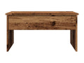 Coffee table in aged wood, 80x50.5x41.5 cm, engineered wood, GCLW91576