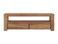 TV stand 120x30x40 cm Solid teak wood VQGM49455