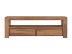 TV stand 120x30x40 cm Solid teak wood VQGM49455