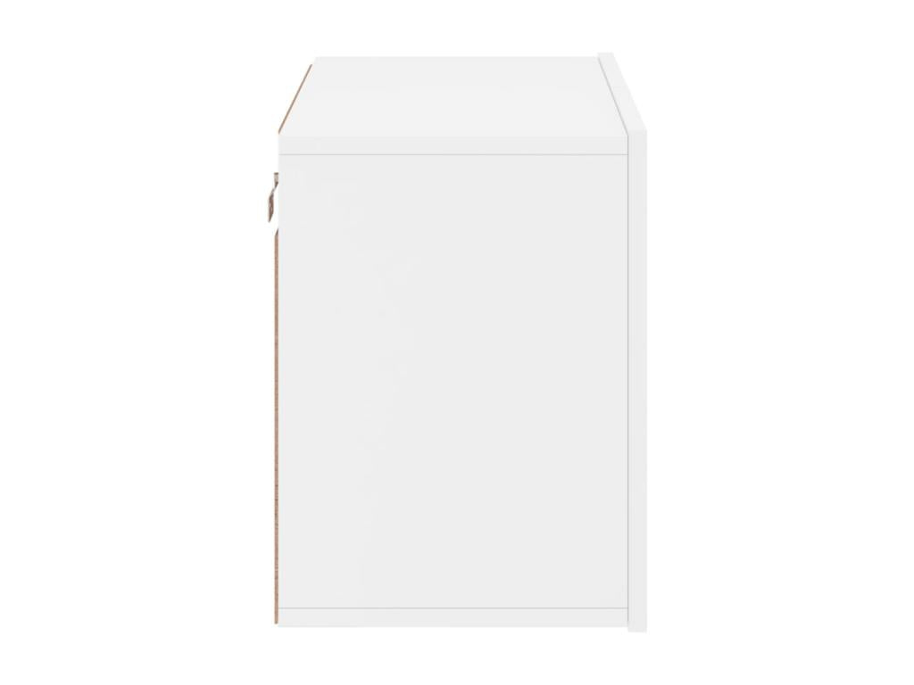 White wall-mounted TV unit 60x30x41 cm CPPF31954