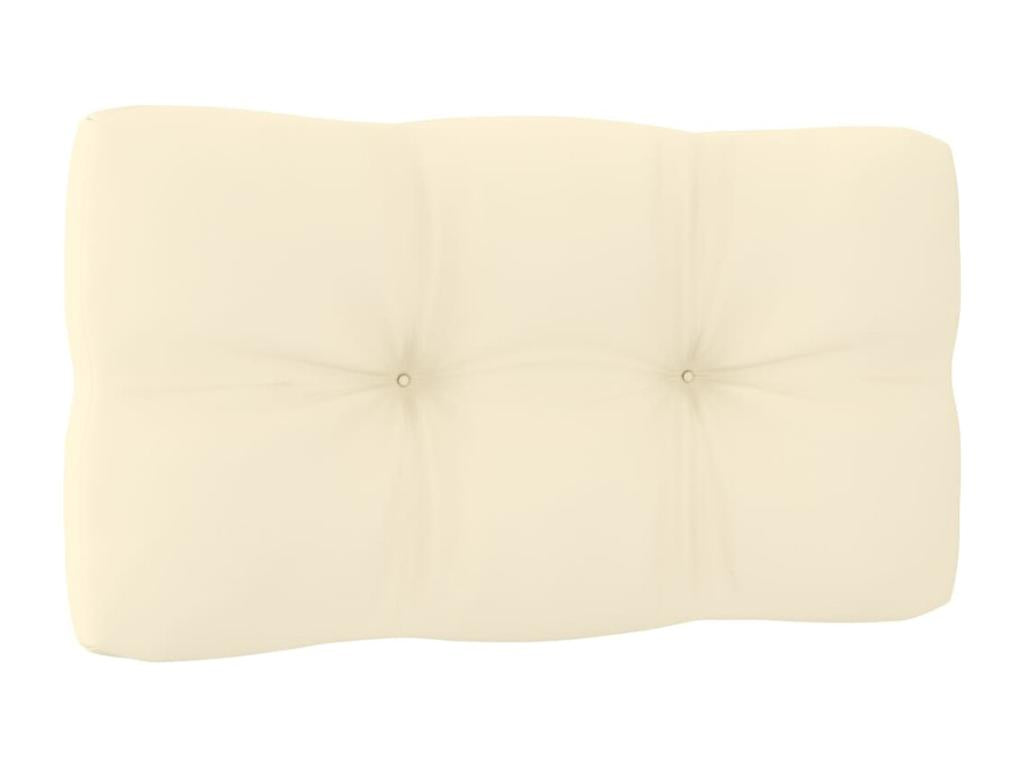 6-piece garden furniture set with cushions, solid pine wood, TQQL27555