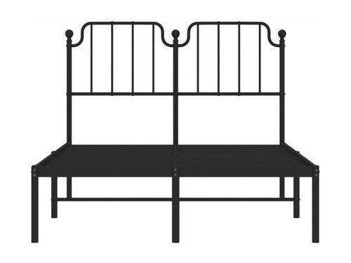 Metal bed frame with black headboard 120x190 KSUG46760