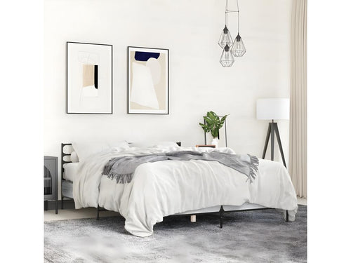 Bed frame without mattress Nobellea gray 120x200 cm DIOD78979