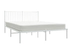 Metal bed with white headboard 160x200 MKJL66176