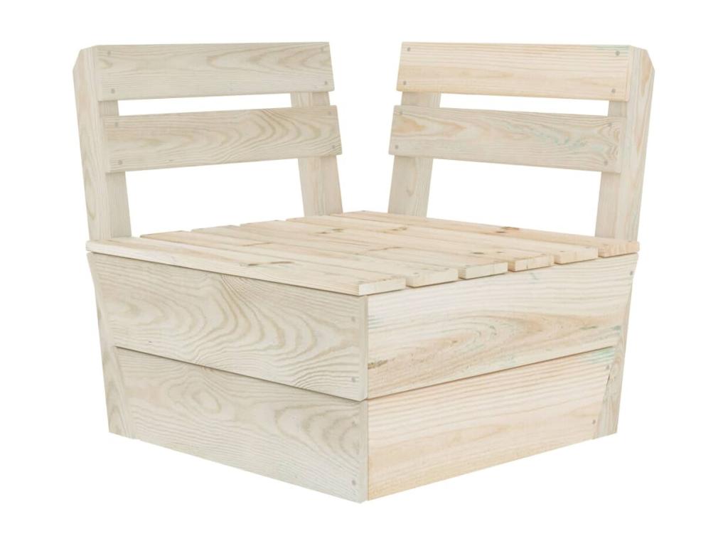 6-piece pallet garden furniture set, impregnated spruce wood THBG70100
