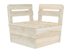 6-piece pallet garden furniture set, impregnated spruce wood THBG70100