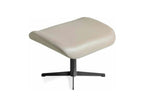 Swivel footrest in faux leather and black steel legs - Nobellea Color 00 White YXEI17692