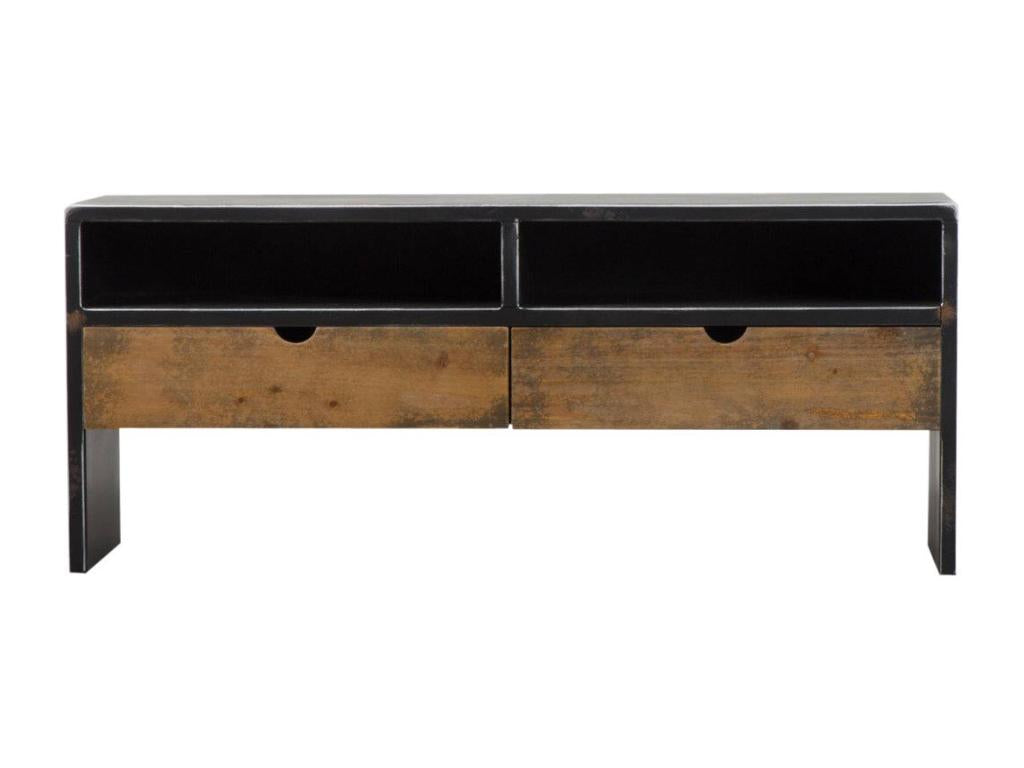 Small Nobellea solid wood TV stand NYKC43044