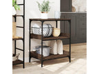 Brown oak kitchen trolley 60x41x80.5 cm engineered wood EBGV49781