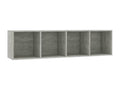 Concrete Grey Bookcase/TV Unit 143x30x36 cm XXQT06042