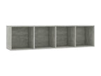 Concrete Grey Bookcase/TV Unit 143x30x36 cm XXQT06042