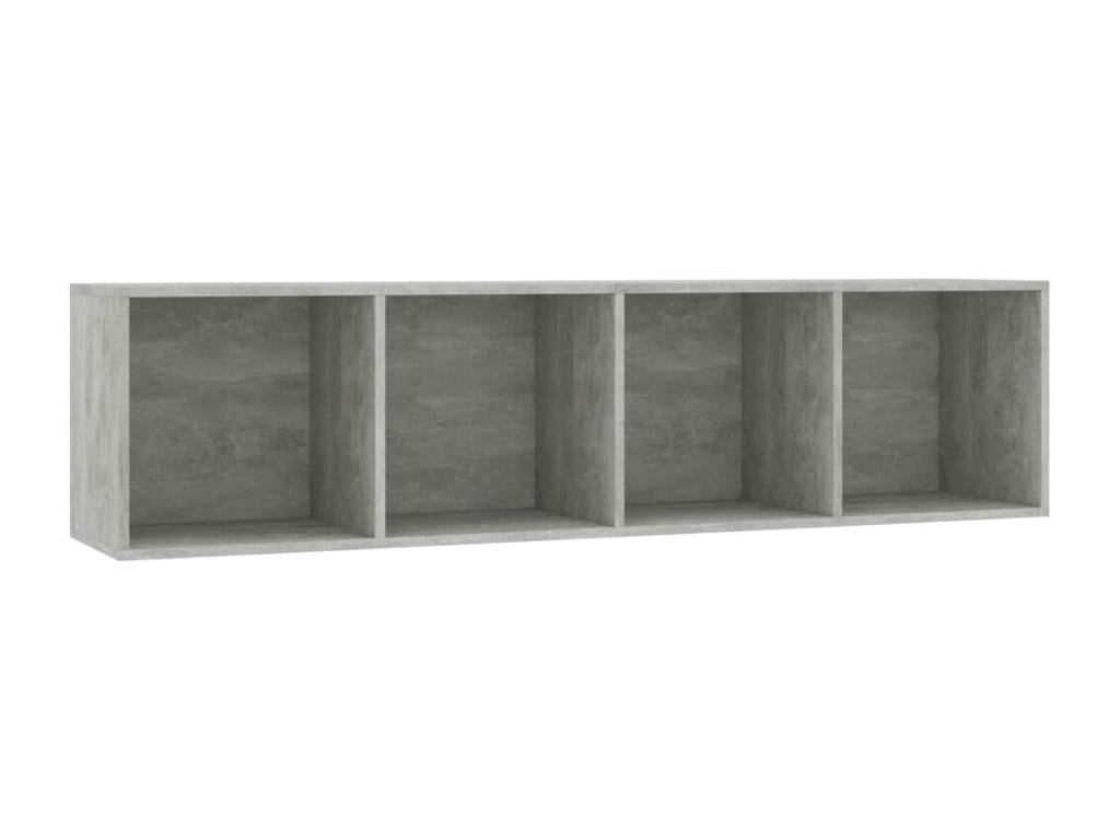 Concrete Grey Bookcase/TV Unit 143x30x36 cm XXQT06042