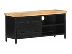 TV stand 90x30x41 cm Raw mango wood SASF88288