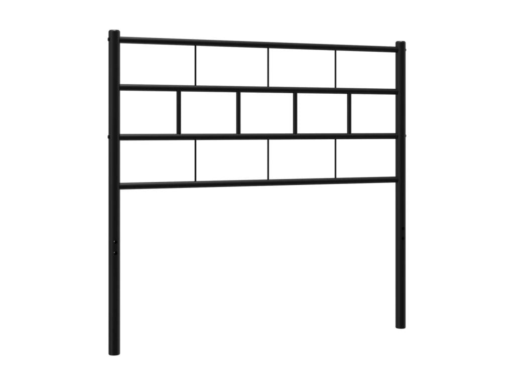 Black metal headboard 75cm VIXP11225