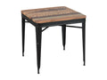 Nobellea - Square Dining Table 77cm Aged Look DJAS46150