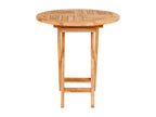 Dekonao 70cm Teak Garden Table. UJBW41194