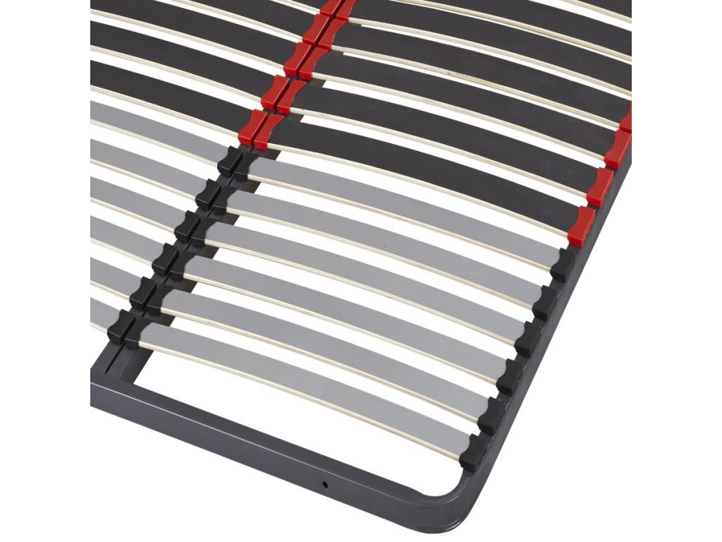 Nobellea 140x190 C34 bed base - 40 Nobellea wood - Made in France MBDR08632