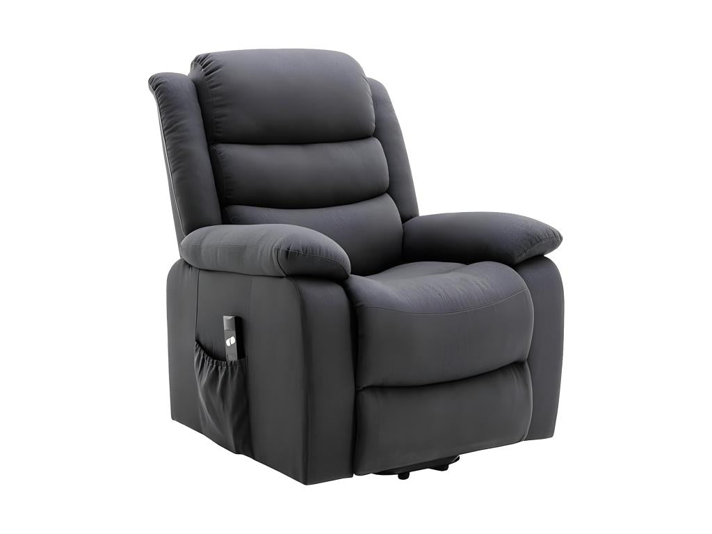 Dekonao QSOQ11979 Electric Reclining Chair in Anthracite Fabric