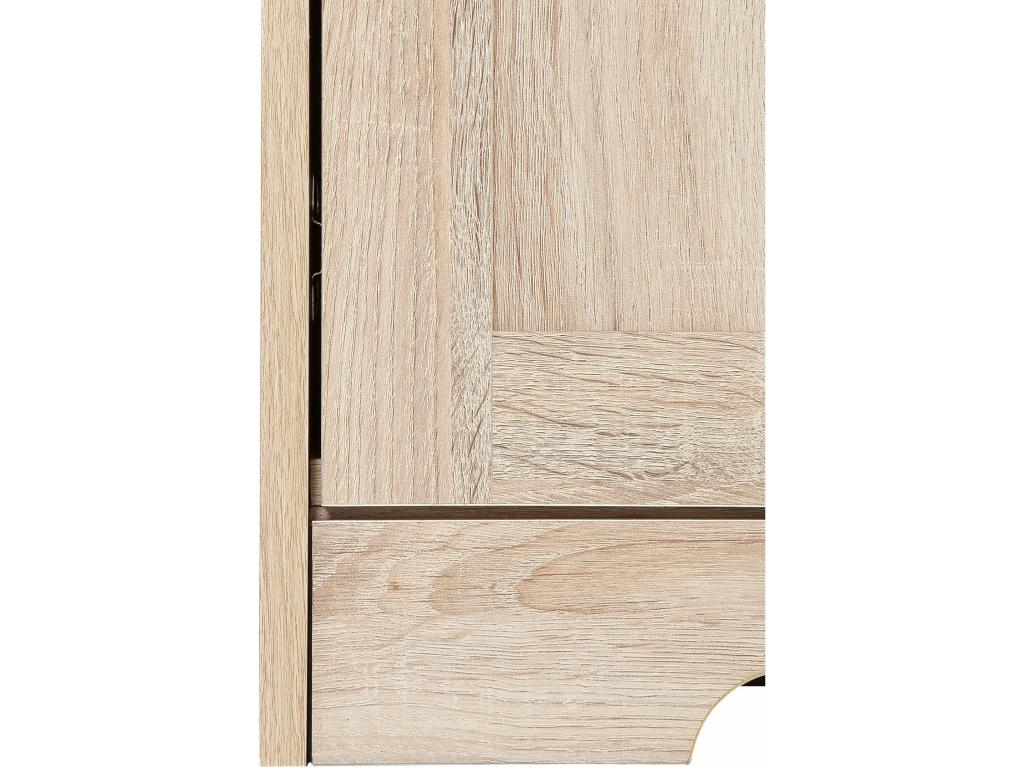 Lowboard with 2 oak wood doors OHKJ89079