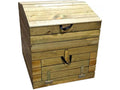 Nobellea 500L Wooden Composter 80x80x85 cm TBVN65150
